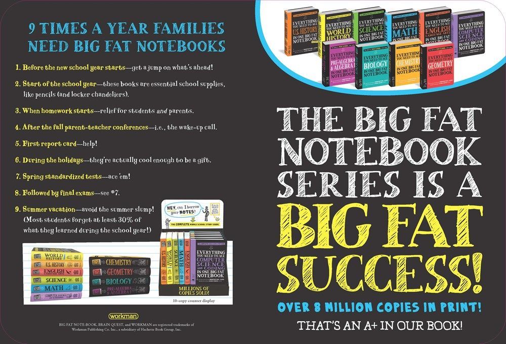 Everything You Need to Ace English Language Arts in One Big Fat Notebook