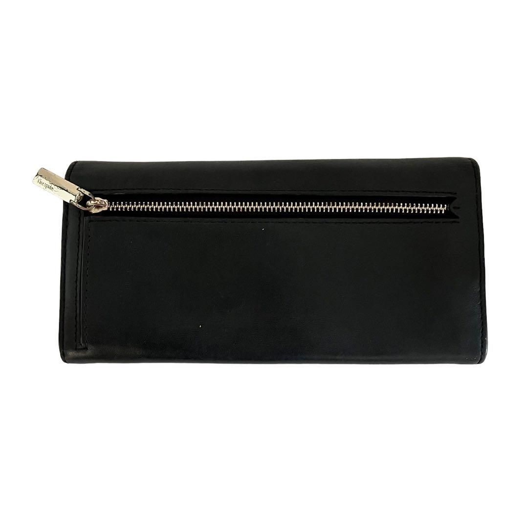 katespade ケイトスペード 財布 ブラック ピンク レザー 二コラ katespade ケイトスペード 財布 ブラック ピンク レザー 二コラ