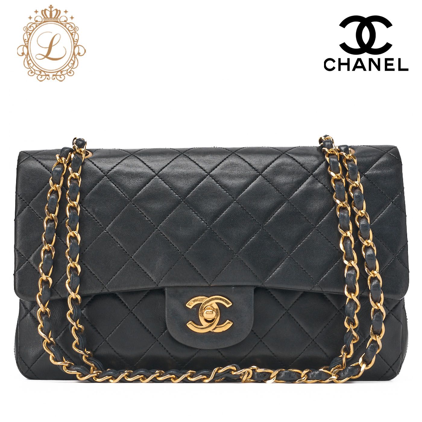 CHANEL シャネル ショルダーバッグ マトラッセ ダブルフラップ