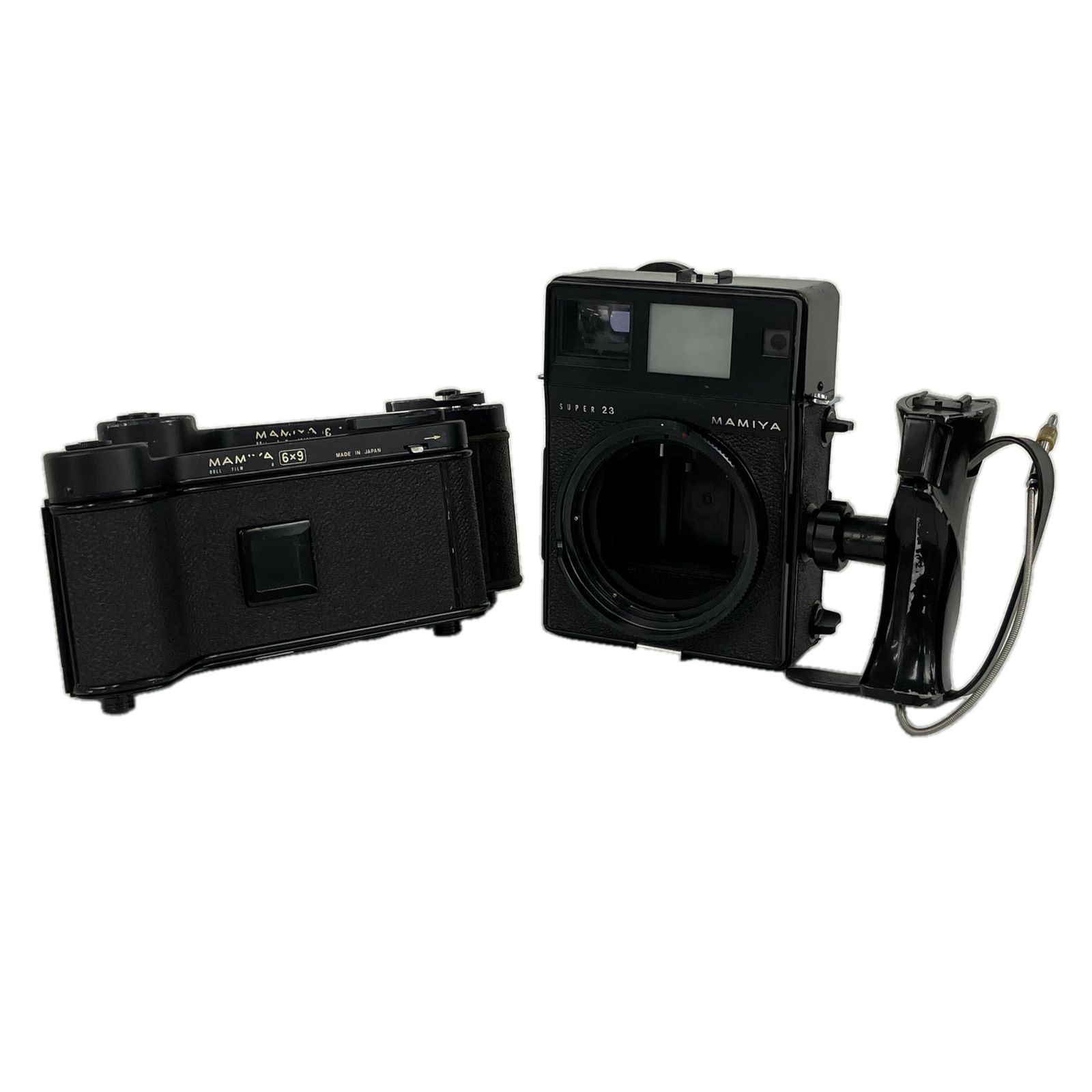 Mamiya press SUPER 23 ボディ 6×9 6×7 バック付き 中判カメラ マミヤ ジャンク Y10452541