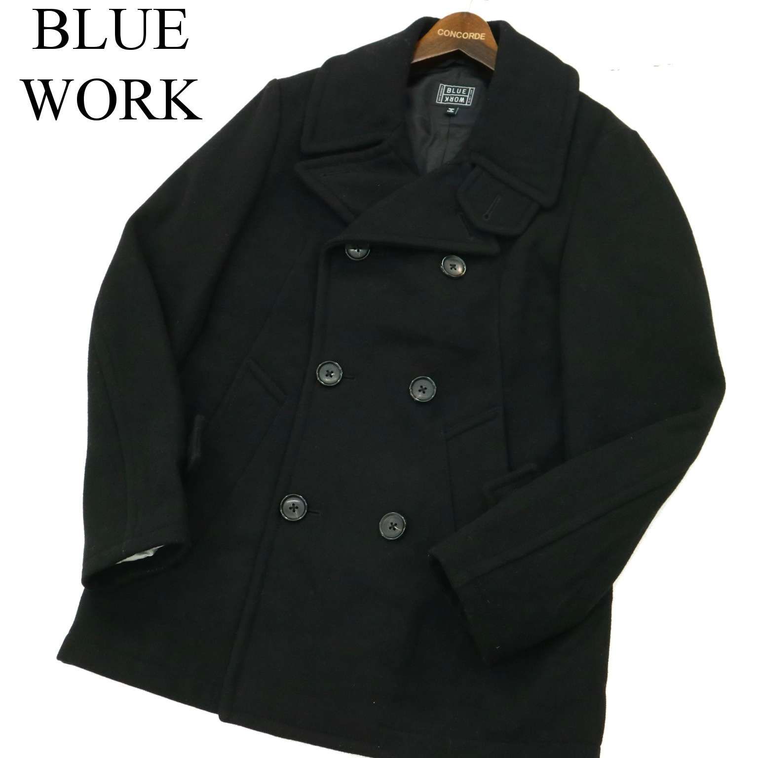 BLUE WORK ブルーワーク トゥモローランド 秋冬 メルトン ウール☆ P