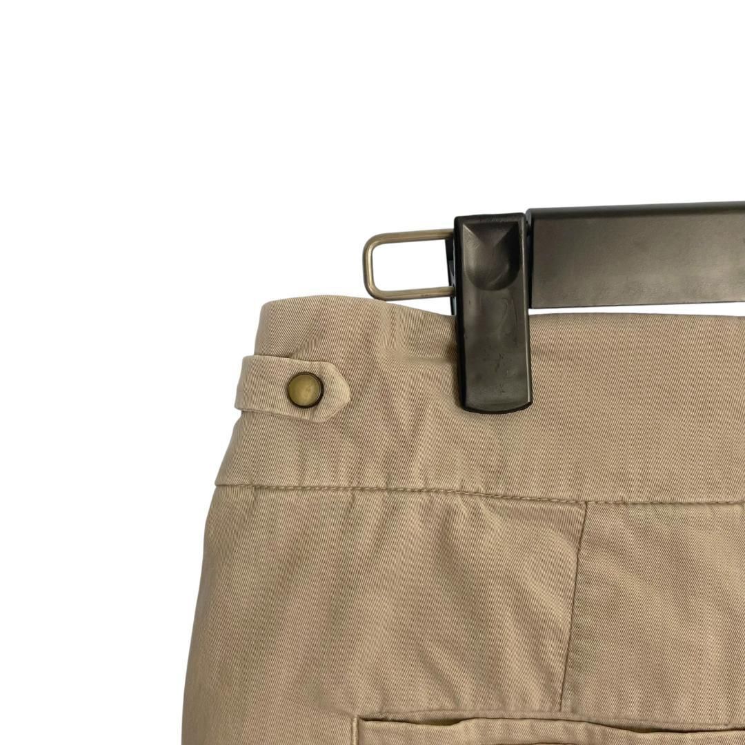 CUCINELLI ベルト付ハイウエストパンツ