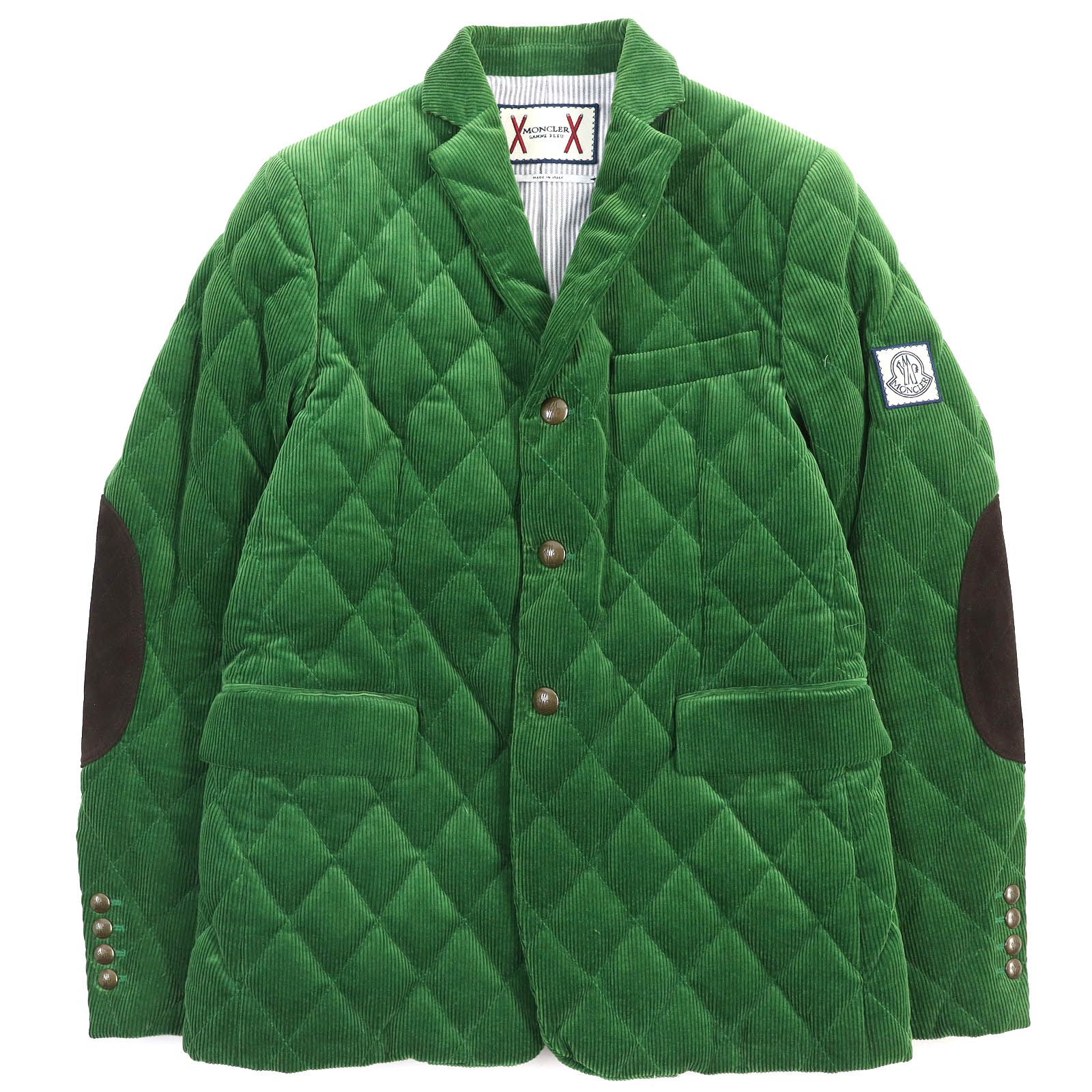 美品△MONCLER GAMME BLEU モンクレール ガムブルー GIACCA ロゴ 
