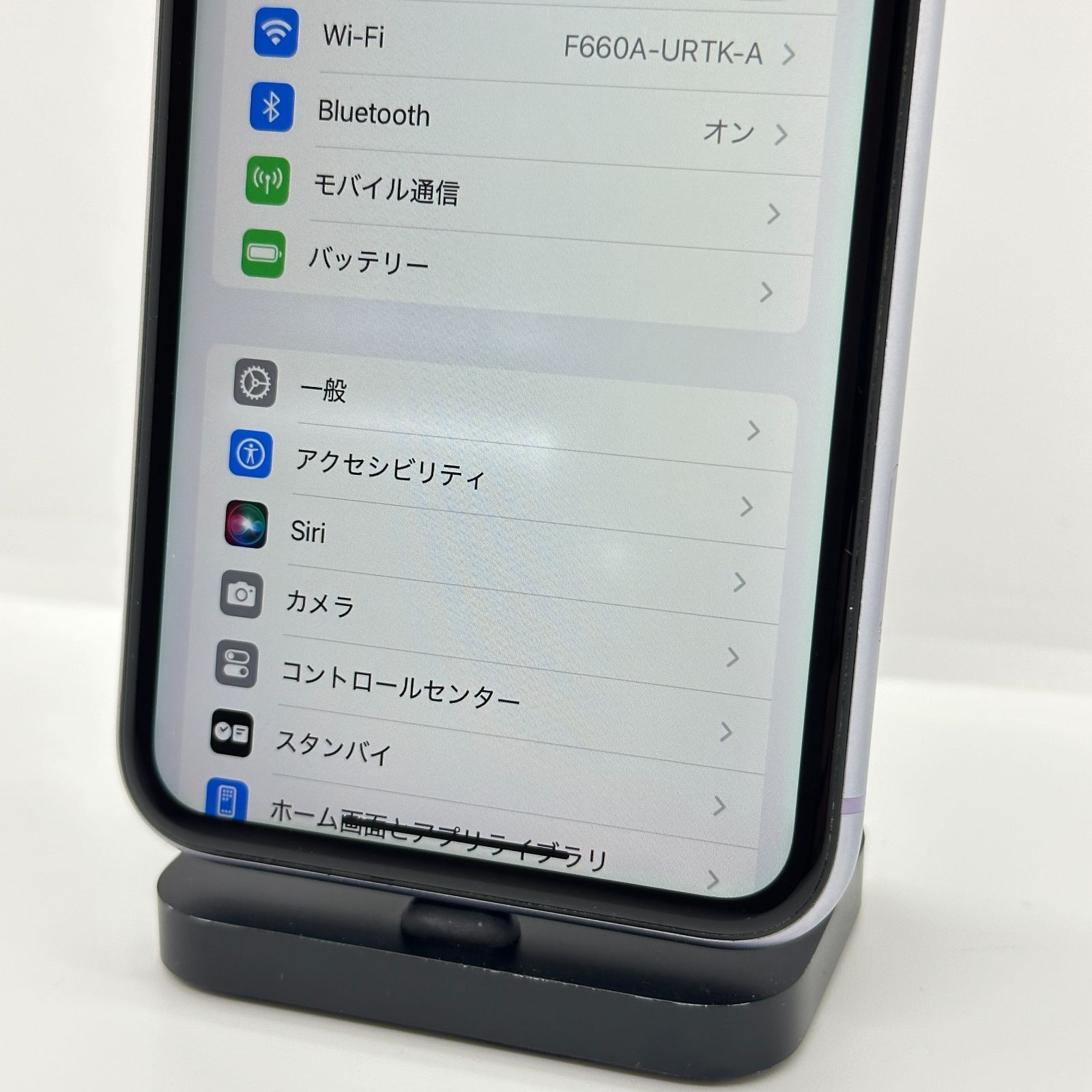 バッテリー新品】iPhone11 64GB パープル【SIMロック解除済み】 - メルカリ