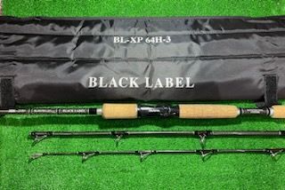 ダイワ(DAIWA) ブラックレーベル XP 64H-3 釣竿 ロッド 雷魚 ブラック
