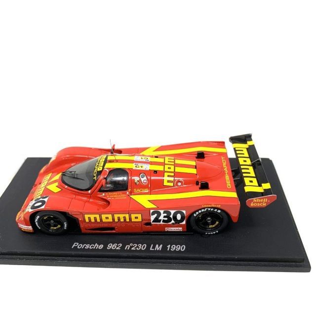 1/43 スパーク ポルシェ 962 LM1990 #230 MOMO 1/43 スパーク SBコレクション ベロフ特注 ポルシェ 962 3.Platz