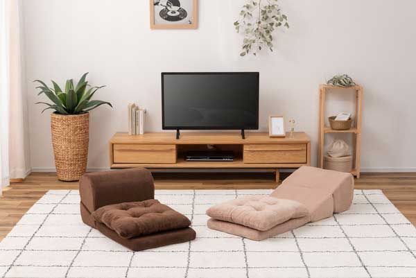 サンゴマイヤーの2wayテレビ枕マット 座布団付き