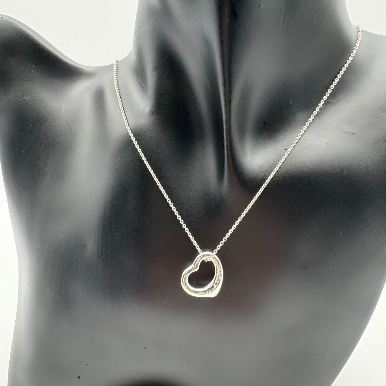 美品 ティファニー オープンリーフ ネックレス チェーン社外品 シルバー925 TIFFANY&Co. ティファニー オープンリーフ ネックレス シルバー