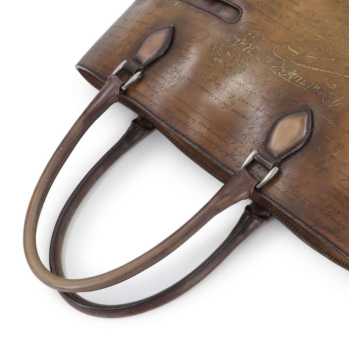 Berluti ベルルッティ トゥジュール カリグラフィ スクリット レザー Berluti 【良品】ベルルッティ カリグラフィ トゥジュール