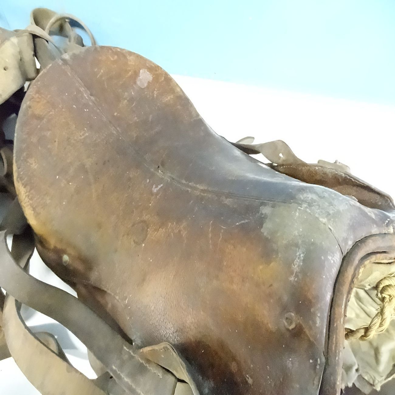 旧日本軍 将校用 鞍 馬具 昭和16年 1941年 東京馬具工業 昭和レトロ