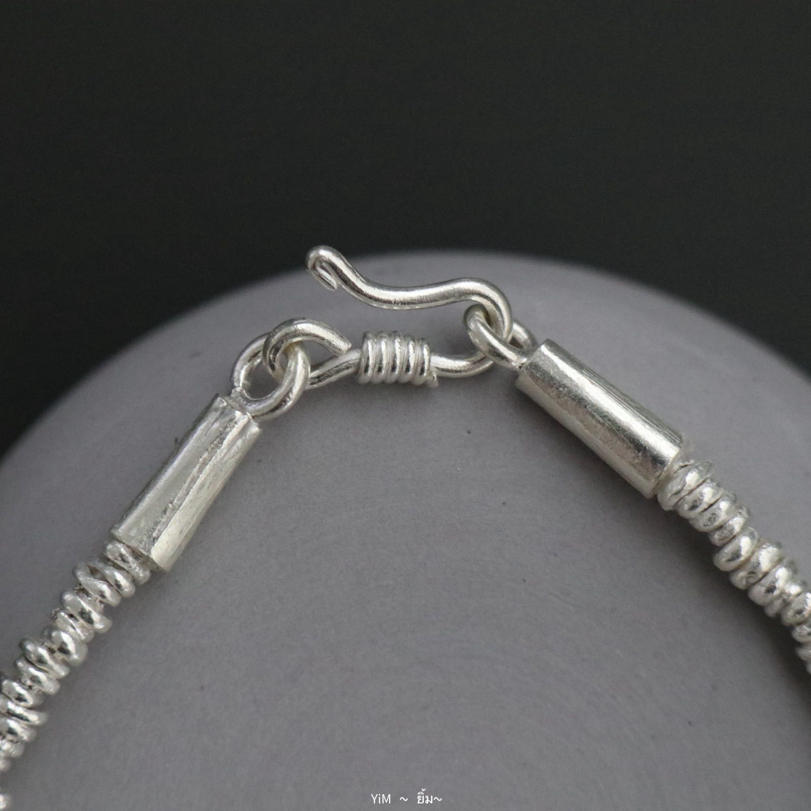 25A-BL401｜Karen Silver Beads Bracelet 【 16cm 】 カレン シルバー