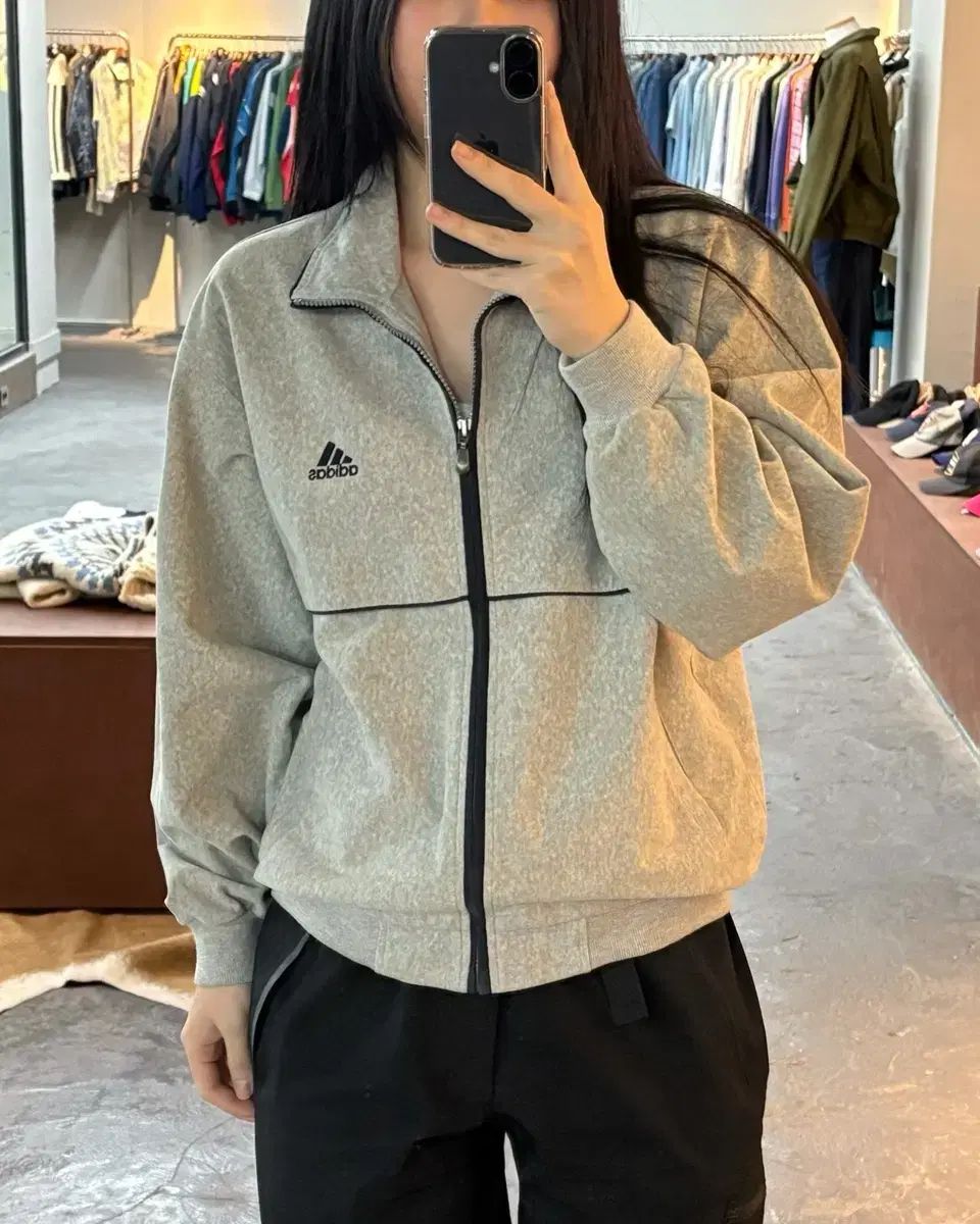 adidas アディダス バイ コットン ジップアップ