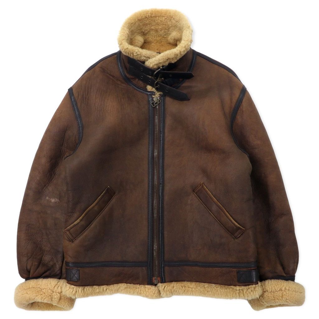 80s US SHEEPSKIN シープスキン B-3 ムートン フライト