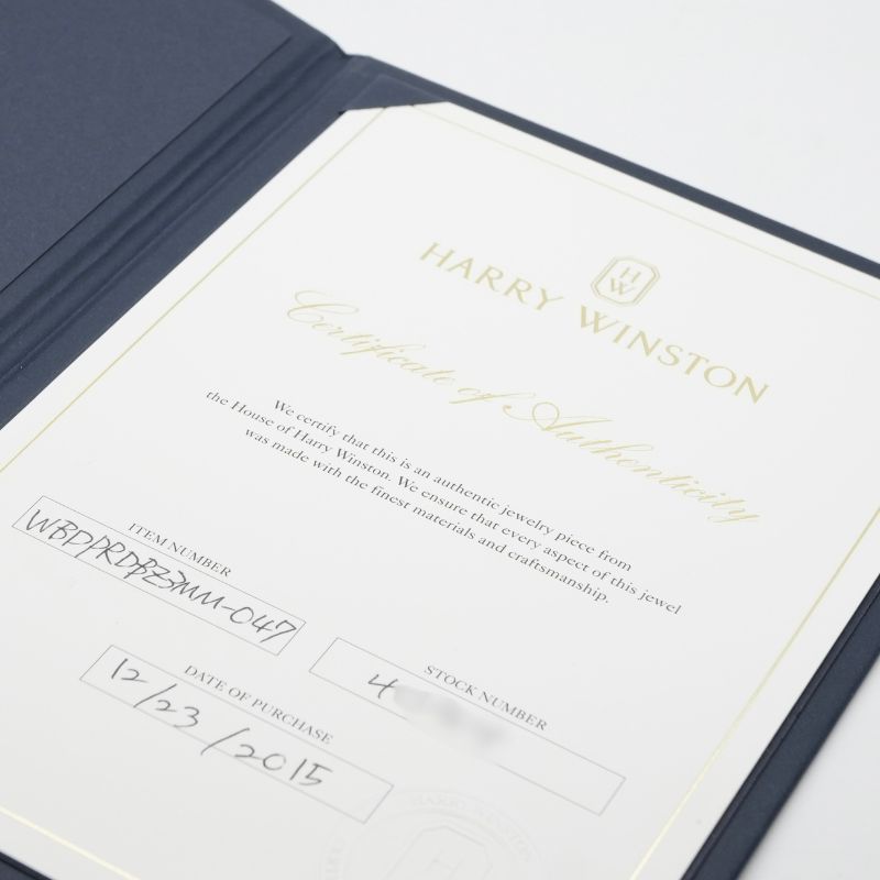 ハリーウィンストン HARRY WINSTON ラウンドカット・マリッジ