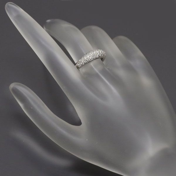 田崎真珠 Pt900 ダイヤモンド リング 0.45ct パヴェ - メルカリ 
