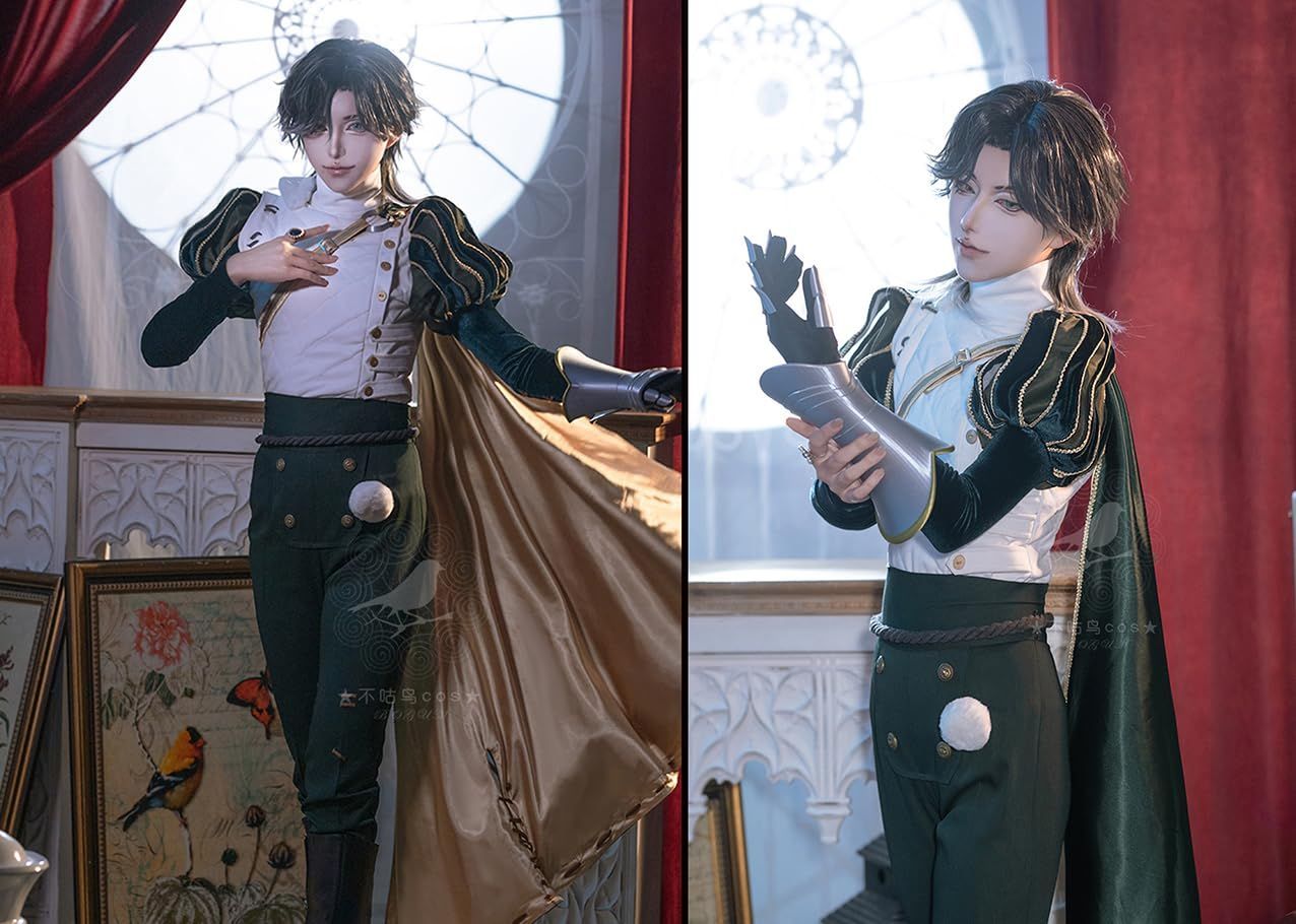 衣装 手甲 ヘルメット DOZZZY Ipara 手甲道具 指輪付き 第五人格 コスプレ 第五人格 新サバイバー 騎士 リチャード コスプレ コスチュム 男女兼用ハロウィン 夏 ハロウィン