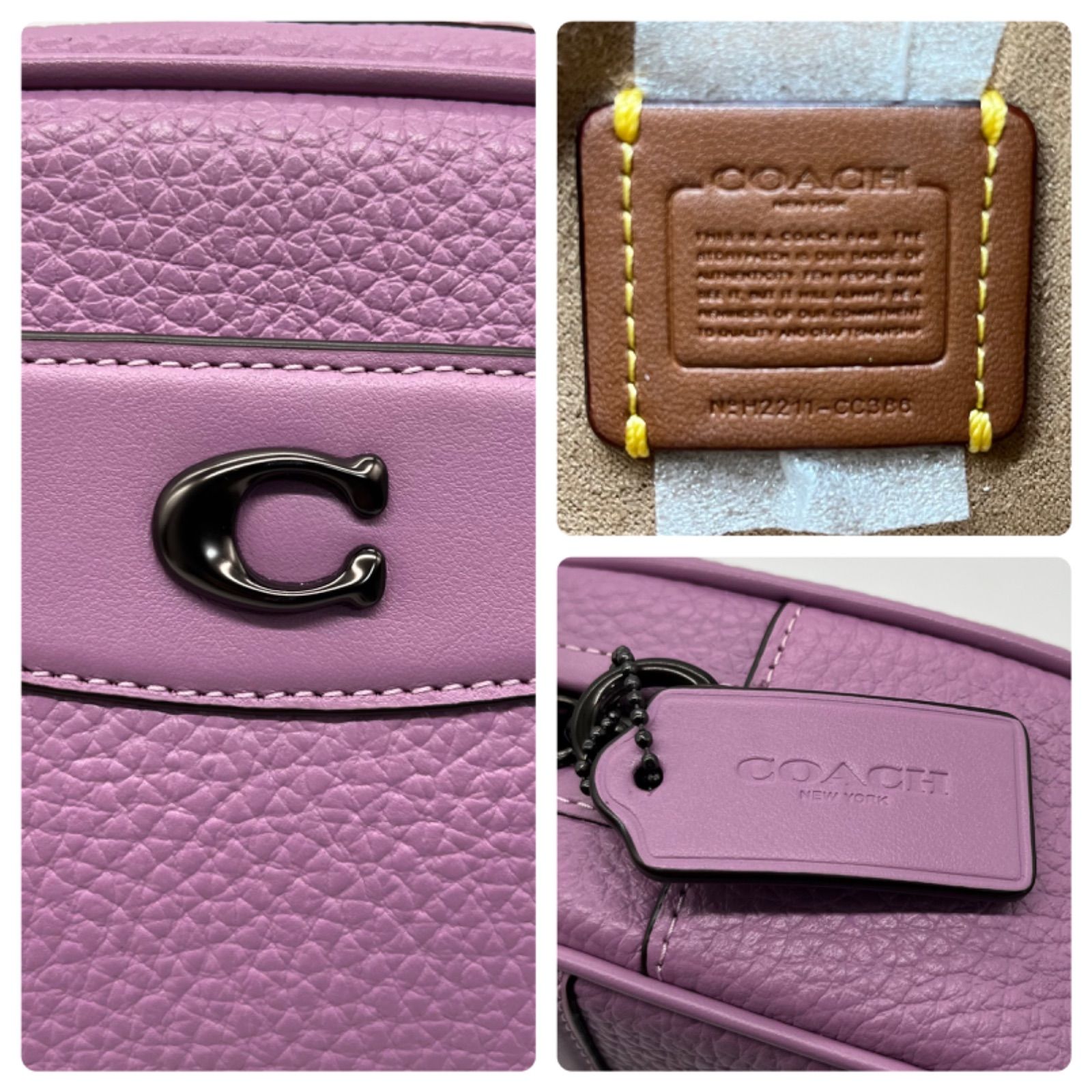 新品未使用<!-利用不可文字-!>COACH 超極美品 22AW 新作 現行 コーチ 
