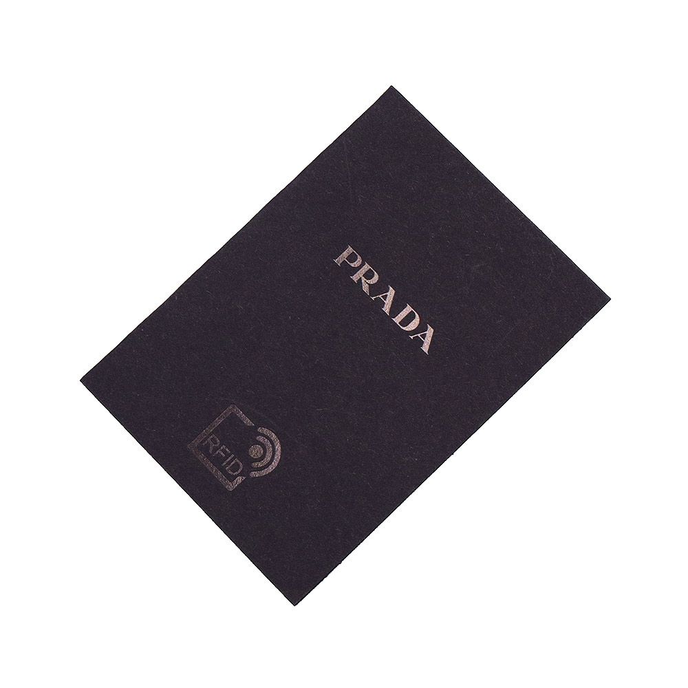 プラダ トライアングル 三角ロゴ 二つ折り財布 ヴィテッロ ダイノ  