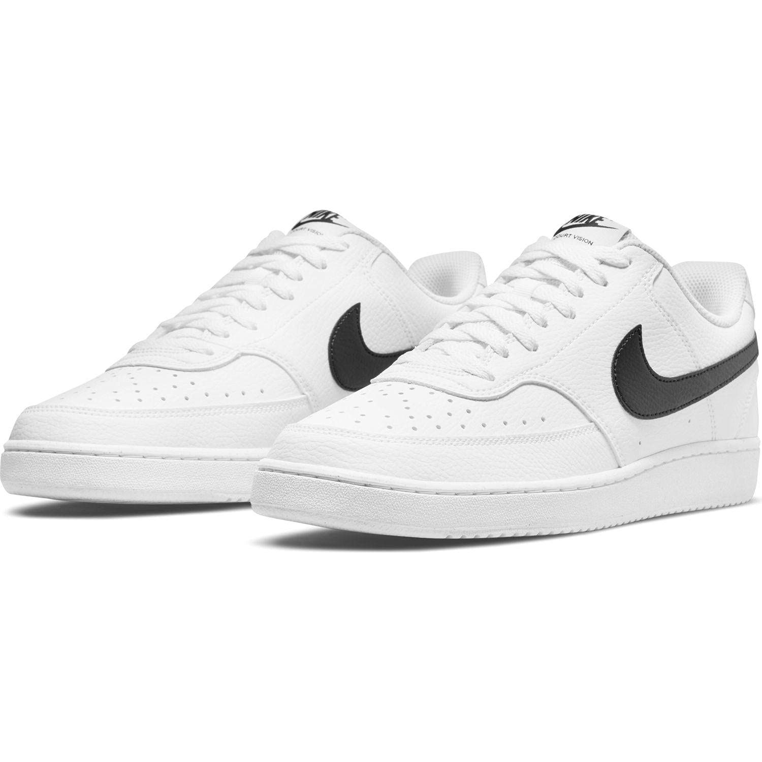 NIKE(ナイキ) コート ビジョン ロー NN COURT VISION LO NN ホワイト/ブラック DH2987-101 26.0cm 日本国内正規品 