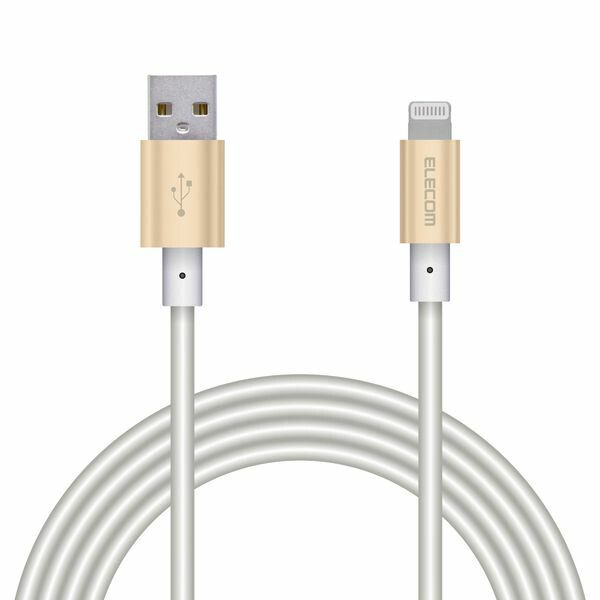 【新品・7営業日以内発送】エレコム ELECOM MPA-UALPS20GD 耐久仕様Lightningケーブル MPAUALPS20GD【沖縄離島販売不可】