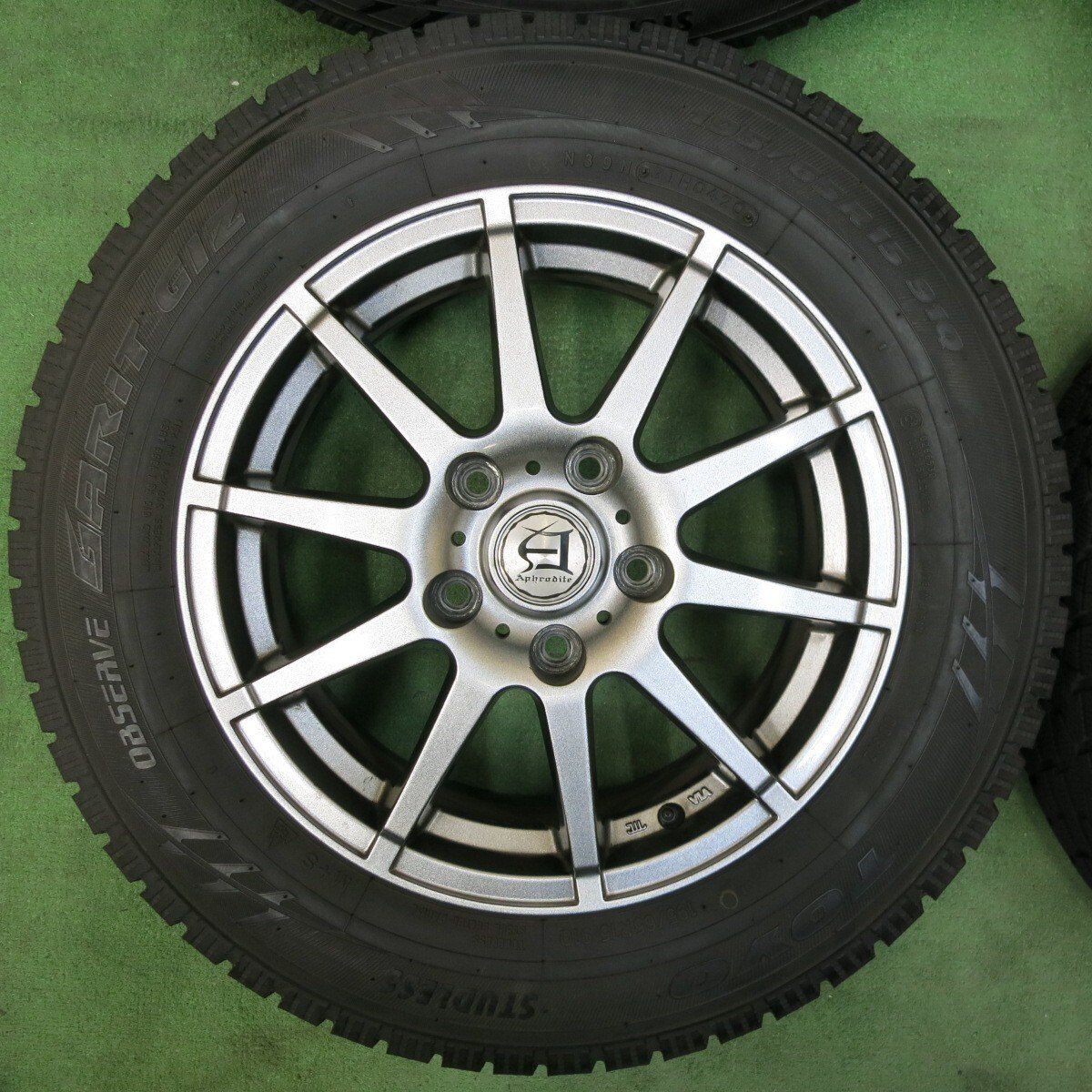 バリ溝！20年！キレイ！9.5分☆スタッドレス 195/65R15 トーヨー