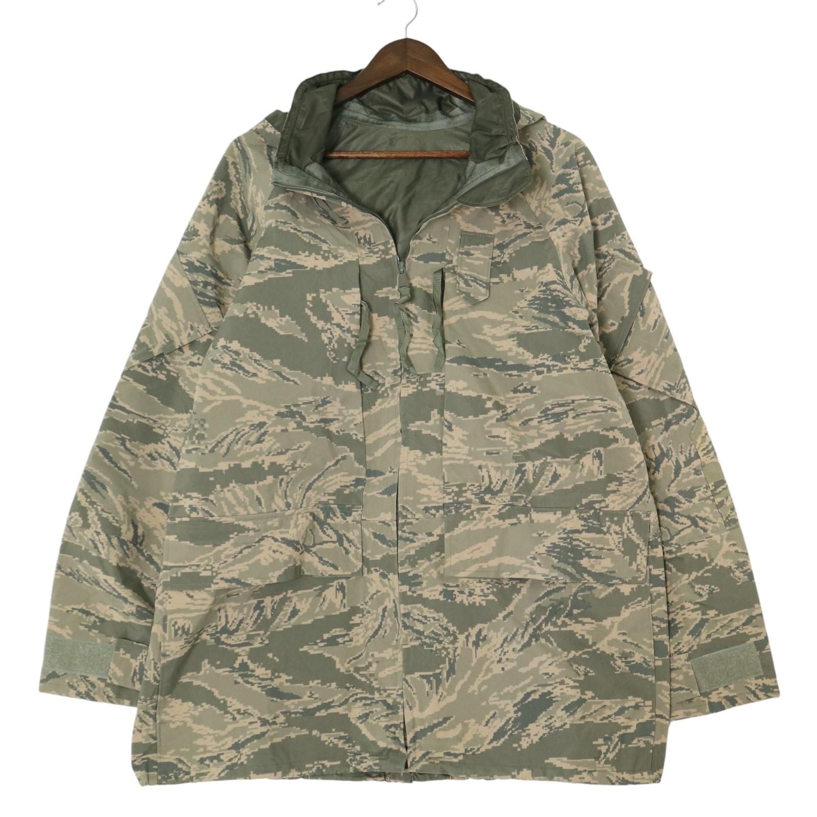 USA製 PROPPER プロパー U.S.AIR FORCE APECS GORETEX パーカージャケット ミリタリー ABUカモ (メンズ LARGE REGULAR) 中古 古着 A1559