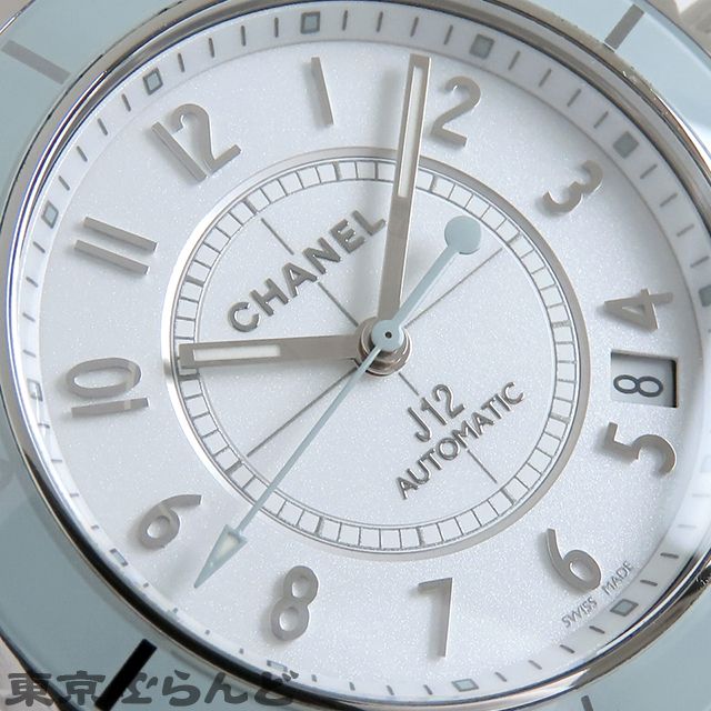 シャネル CHANEL J12 ソフト ミント 1200本限定 H4465 ホワイト