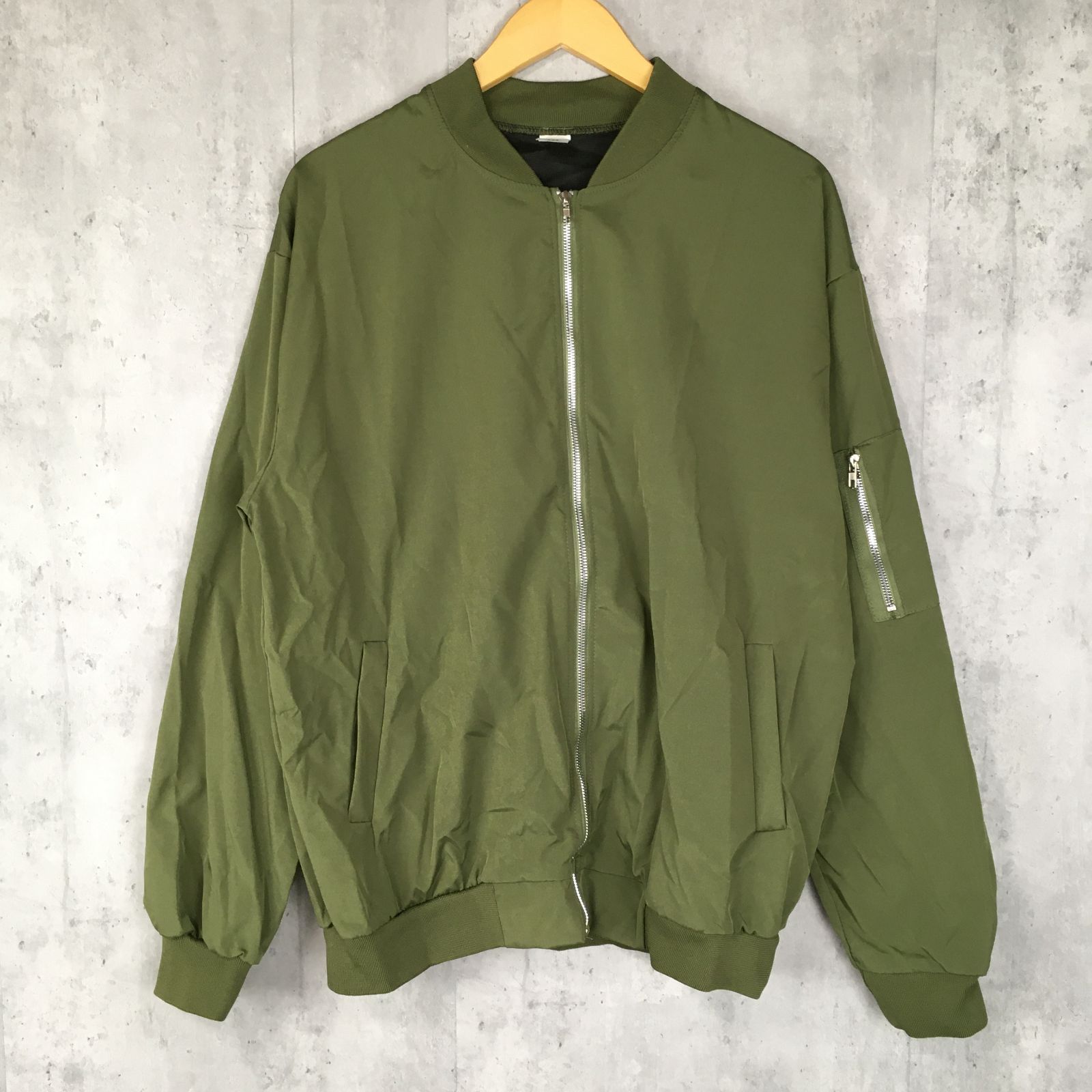 MA-1 ジャケット メンズ レディース ユニセックス カーキ ブルゾン 