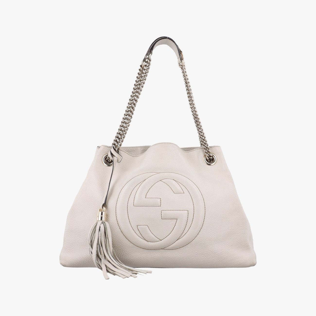 グッチGucciソーホー ホワイト レザー 308982 H014081132