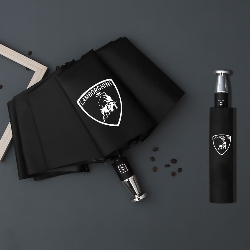 ◆ ◆ランボルギーニ Lamborghini◆晴雨兼用 折りたたみ特大強化厚傘 傘 アンブレラ 日傘 全自動リバースカー◆