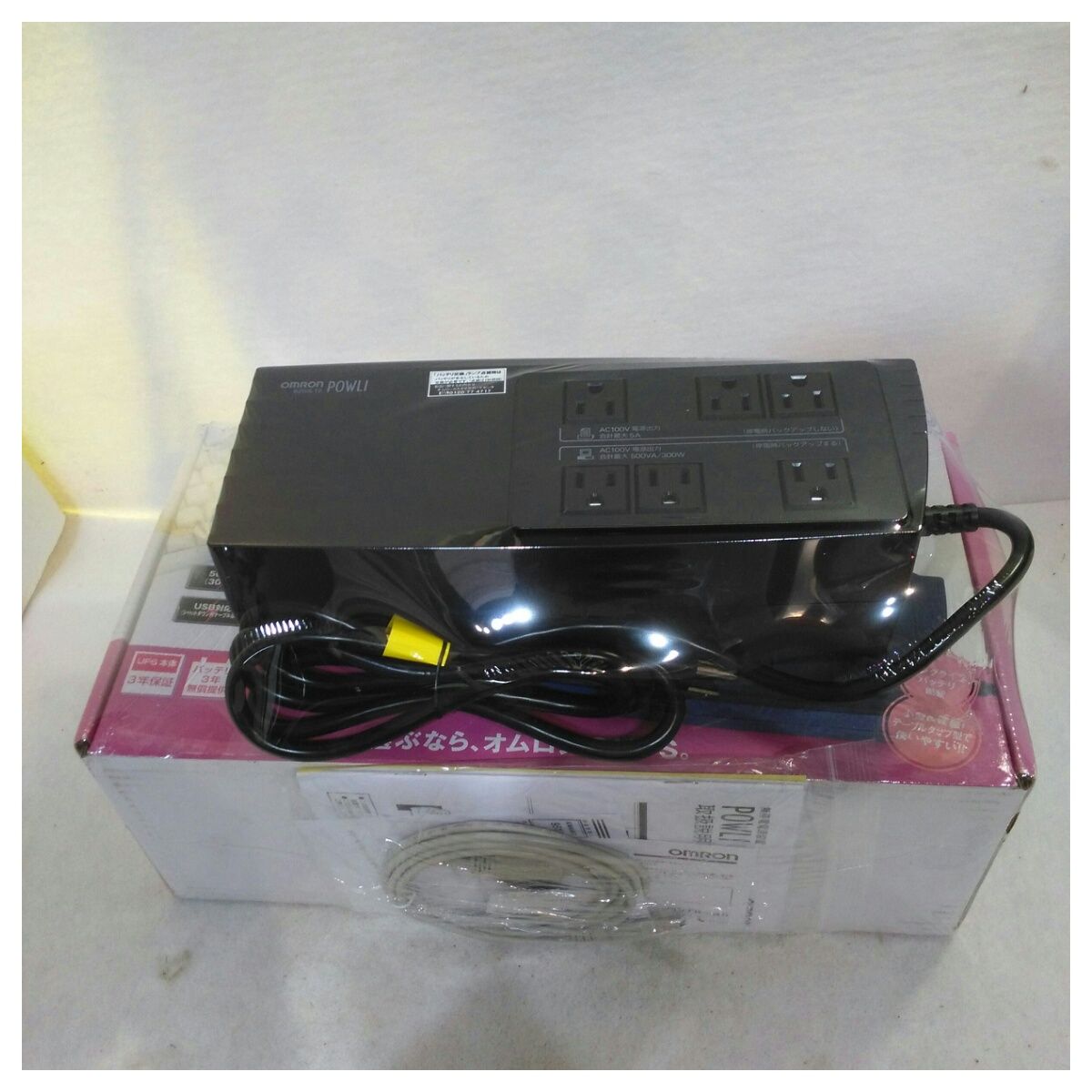 動作確認済】【中古】オムロンソーシアルソリューションズ無停電