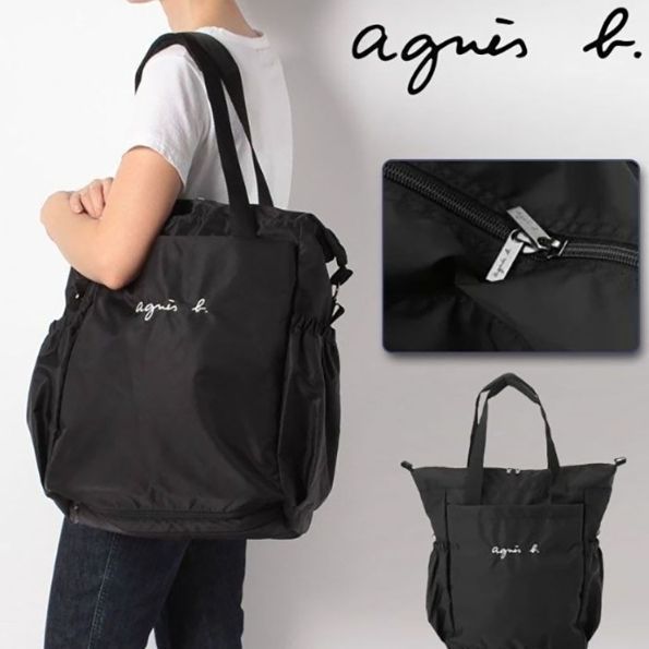 新品未使用Agnes b. レディーストートバック マザーズバッグ 2WAY リュック ママバッグ おむつ換えマット agnes b 多機能 大容量  防水 おしゃれ リュック レディース トートバッグ マザーズバッグ ショルダーバッグ 大容量 多収納 通勤通学 - メルカリ