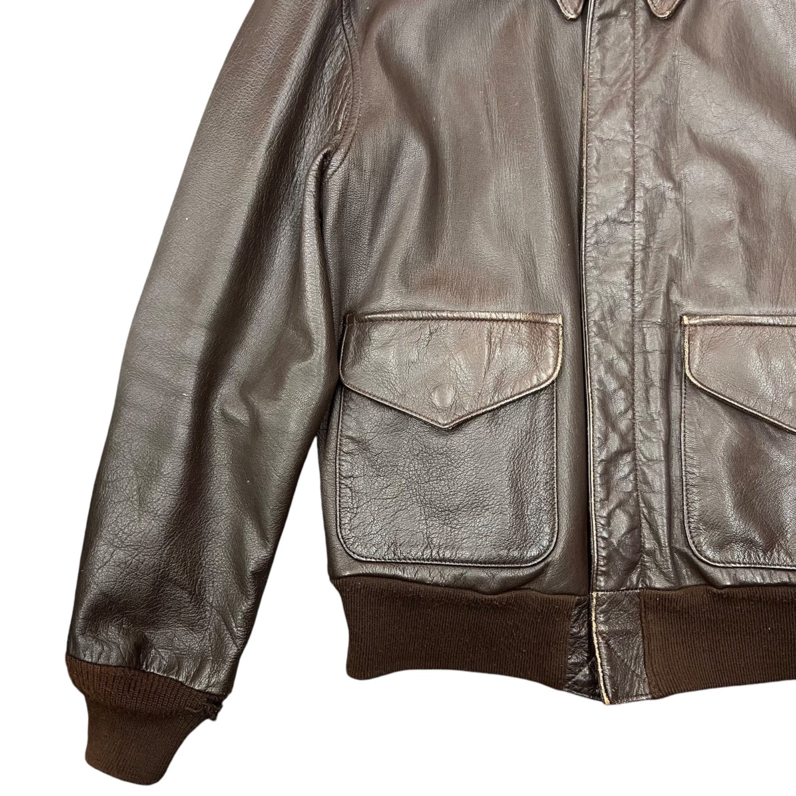 Cooper Sportswear a2 フライトジャケット リブ破れ有 80s 90s USA製