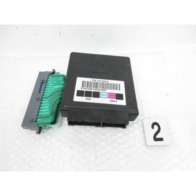 シボレー トレイルブレイザー GH-T370V (2) BCM コンピューター   15122670 177641 4407