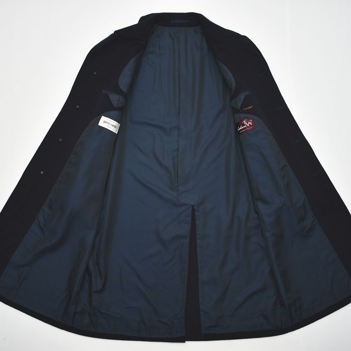 高級】 ピエールカルダン pierre cardin カシミヤ ウール ロング