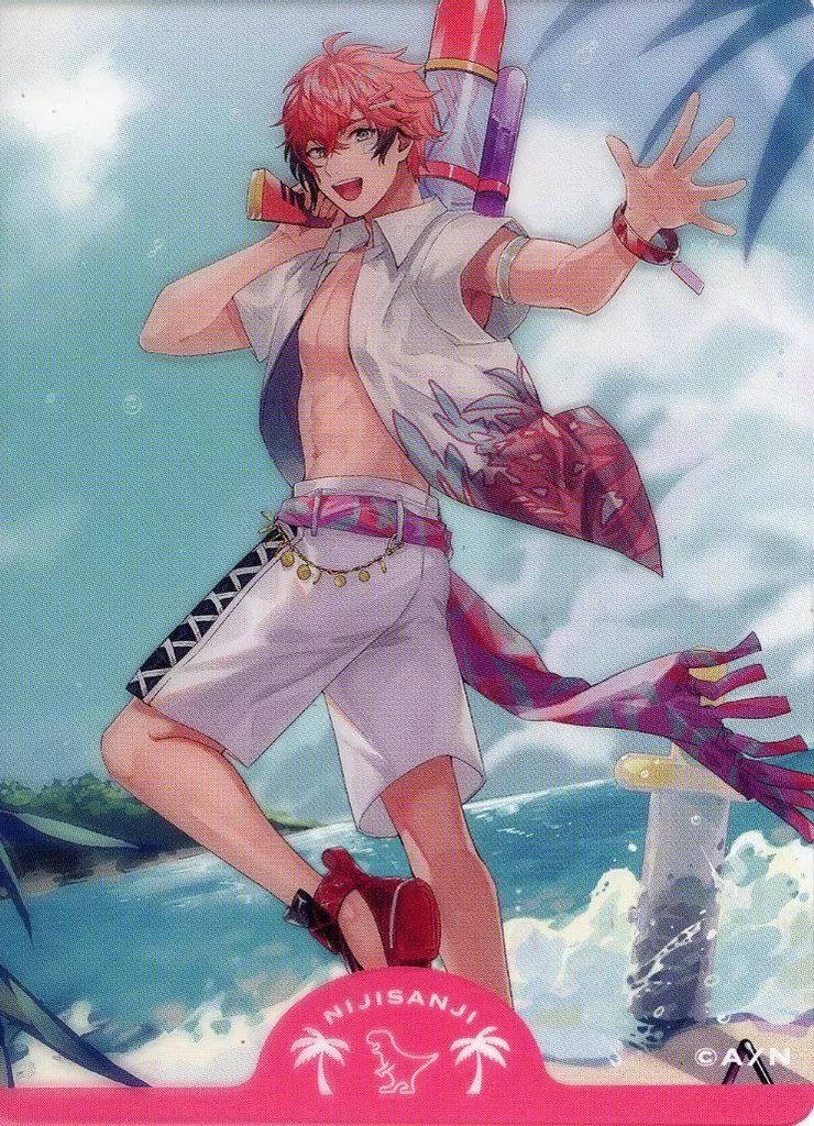 中古】キャラカード 赤城ウェン(全身) 「バーチャルYouTuber にじさん