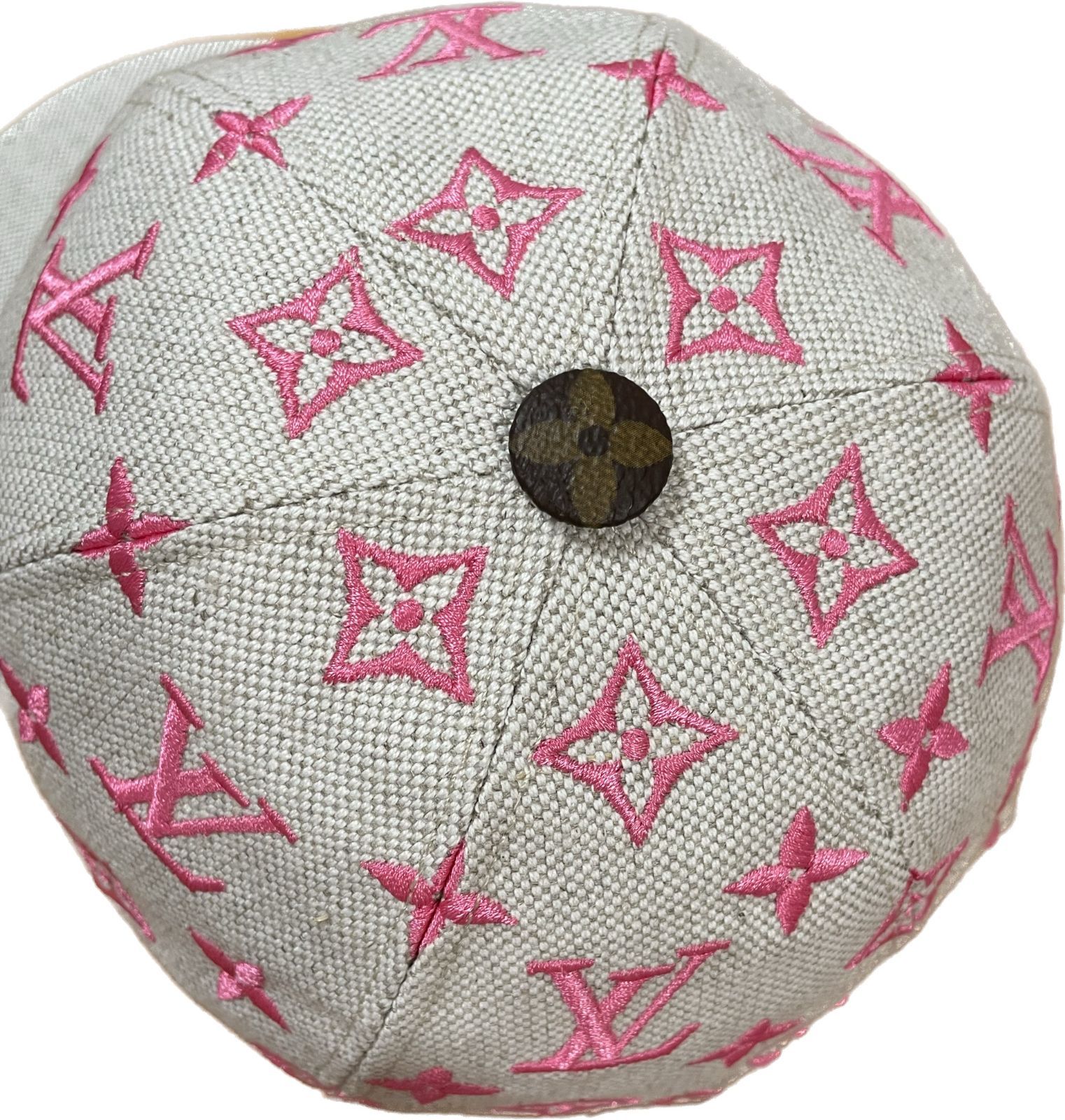 ルイヴィトン キャップ 帽子 スターボード M76716 モノグラム ピンク 