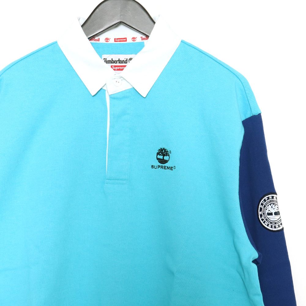 未使用 SUPREME × TIMBERLAND Rugby Shirt - メルカリ