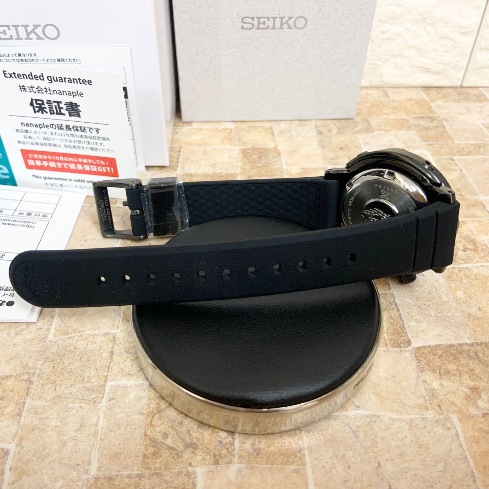【美品】SEIKO SBDY091 自動巻き ミニツナ ツナ缶 サファリ 防水 美品】SEIKO SBDY091 自動巻き ミニツナ ツナ缶 サファリ 防水