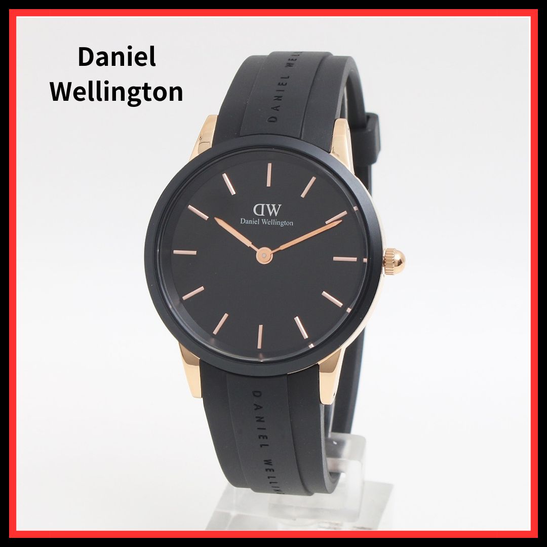 【新品】ダニエルウェリントン DANIEL WELLINGTON 腕時計 dw00100425 ICONIC MOTION 40 ブラック