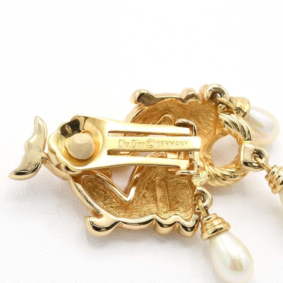 Christian Dior ディオール ゴールドフィッシュ イヤリング ネックレス