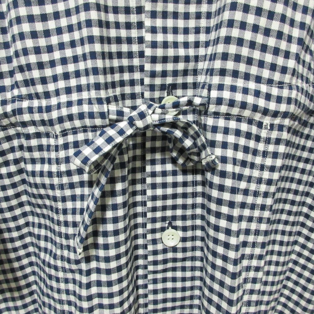 45R(45rpm)リネンチェックワンピース フォーティーファイブアール 45R