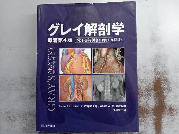 グレイ解剖学 原著第4版 リチャｰド・ドレイク グレイ解剖学 原著第4版