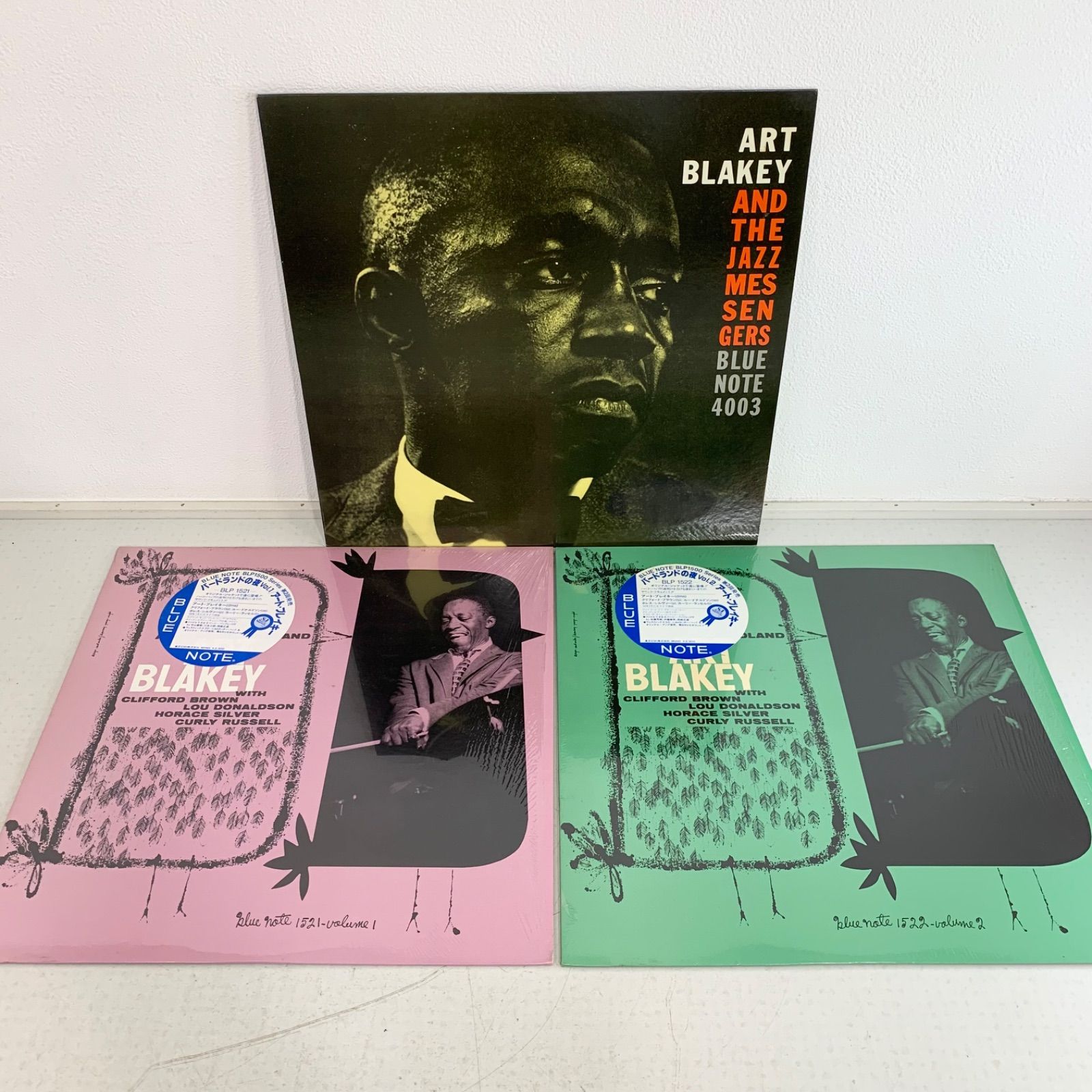 ジャズレコード　アート・ブレイキー　2LPセット ジャズアーティスト、アート・ブレイキー（Art Blakey）を中古