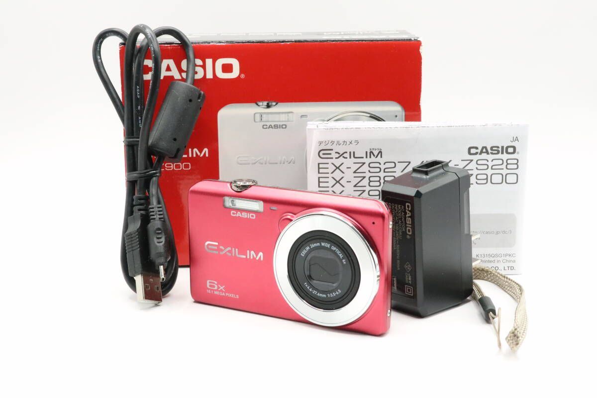 ☆極上品 カシオ コレクション CASIO EXILIM EX-Z900 元箱付 #1149 99