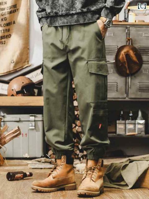 秋冬 メンズ 服 シンプル ファッション オシャレ 大人 [2XL]秋冬 メンズ  服 シンプル ファッション オシャレ 大人 かっこいい 大きいサイズ ストリート 紳士服 アメリカン レトロ カーゴ パンツ 春　秋 ストレート カジュアル ズボン