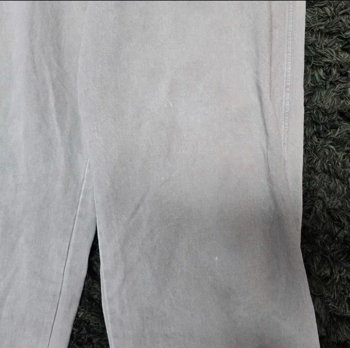 2 POLYTERU 1011 ウォッシング コットン ファティーグ パンツ ミントグレー