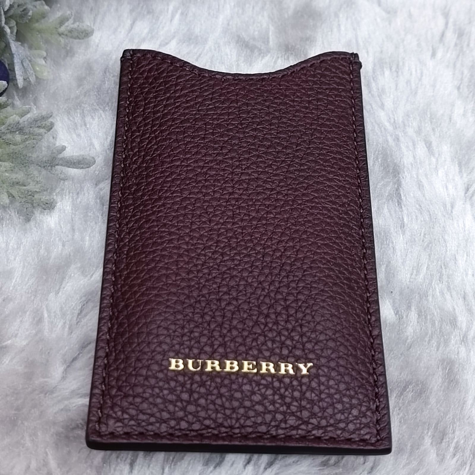 BURBERRY 》 ☆美品☆ バーバリー 靴べら シューホーン 携帯用 ケース 