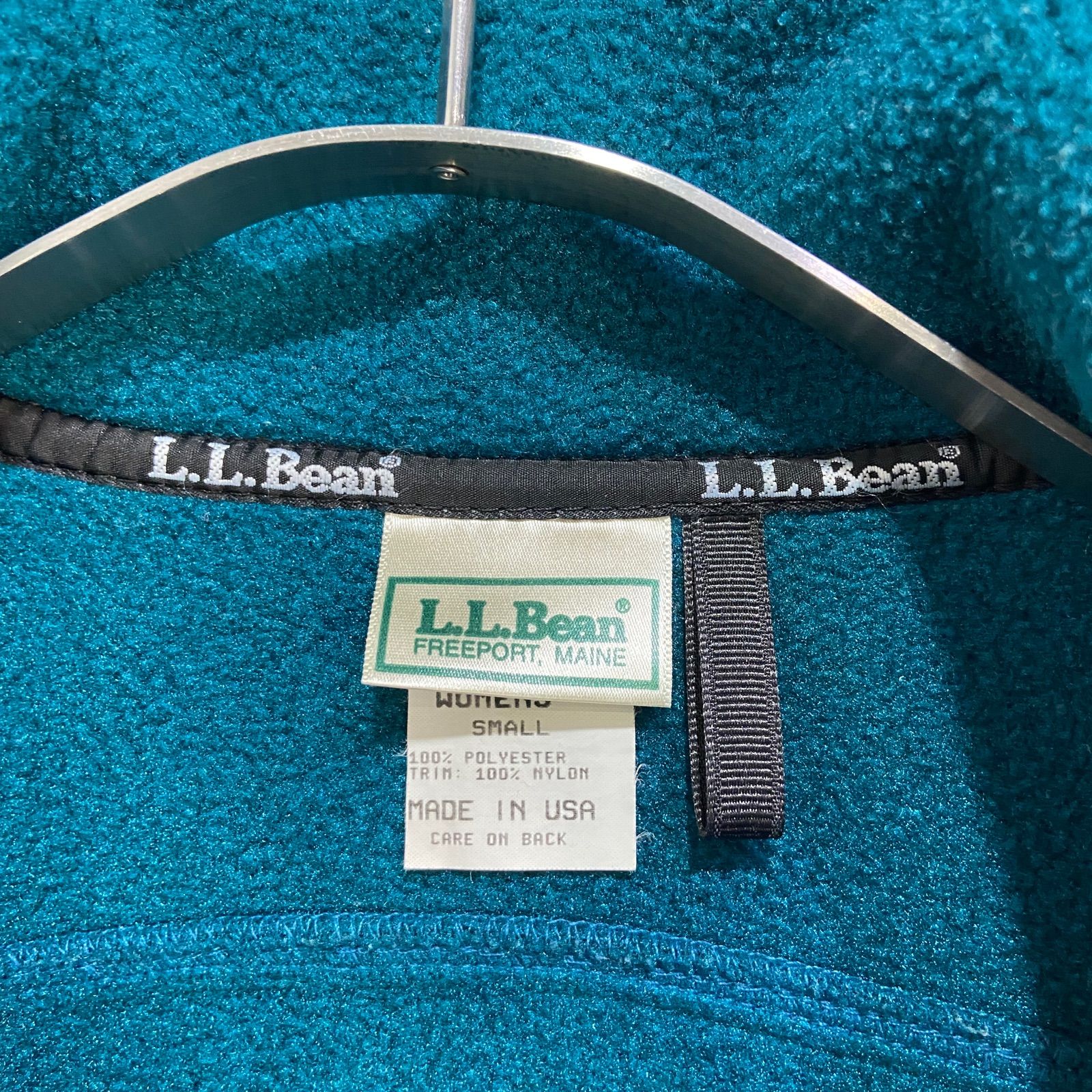 L.L.bean☆エルエルビーン☆ハーフジップフリース☆90s☆USA製 