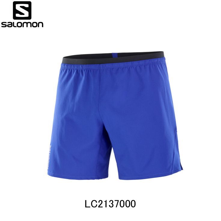 サロモンSALOMONCROSS7”NOLINERランニングパンツショーツメンズ男性【lc2137000】陸上・ランニング用品